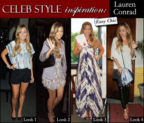 Celeb Style Inspiration: Lauren Conrad. As much as I hate to admit it, 