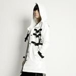 Rememberclick Buckle-Detail Hooded Parka