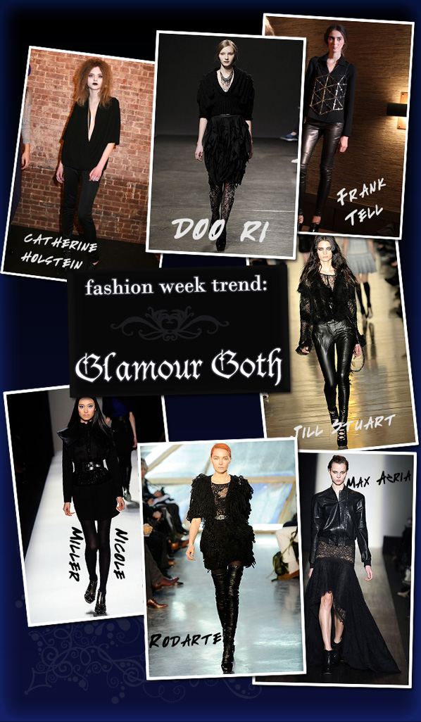 Fashion Week Trend: Glamour-Goth post image