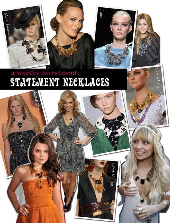 A Worthy Investment: Statement Necklaces post image