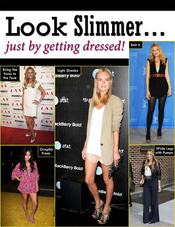 Look Thinner By Getting Dressed! post image