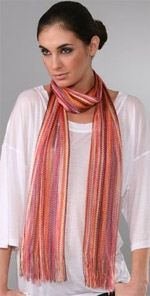 missoni, scarf, lightweight scarf, fashion 