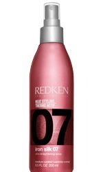 redken, hair, hair care, heat protector, beauty, redken iron silk 07 Ultra Straightening Spray 