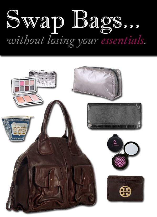 Swap Bags…Without Losing Your Essentials post image