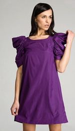 designermix, designers remix, dress, fashion, style, purple dress