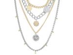 body- d&g, d&g dolce & gabbana, necklace, multi chain necklace, jewelry