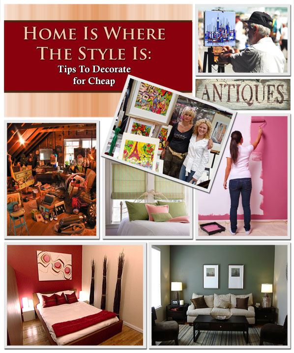 Home Is Where The Style Is: Tips To Decorate For Cheap post image
