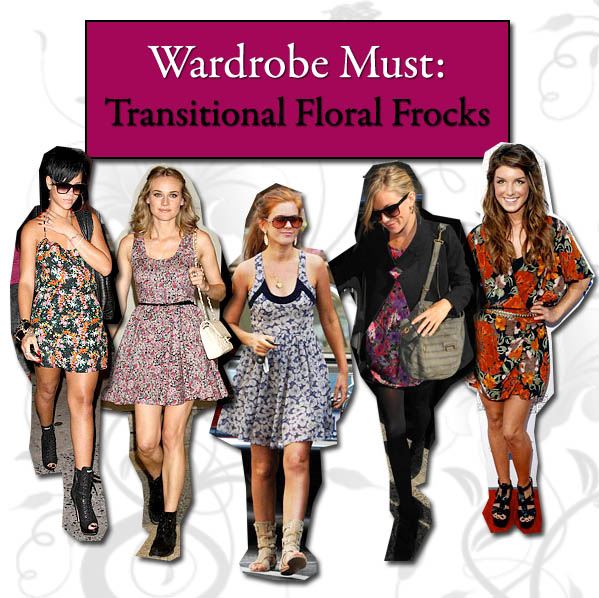 Wardrobe Must: Transitional Floral Frocks post image