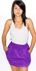 american apparel, skirt, purple skirt