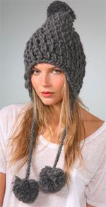 eugenia kim, hat, earflap cap, knit hat
