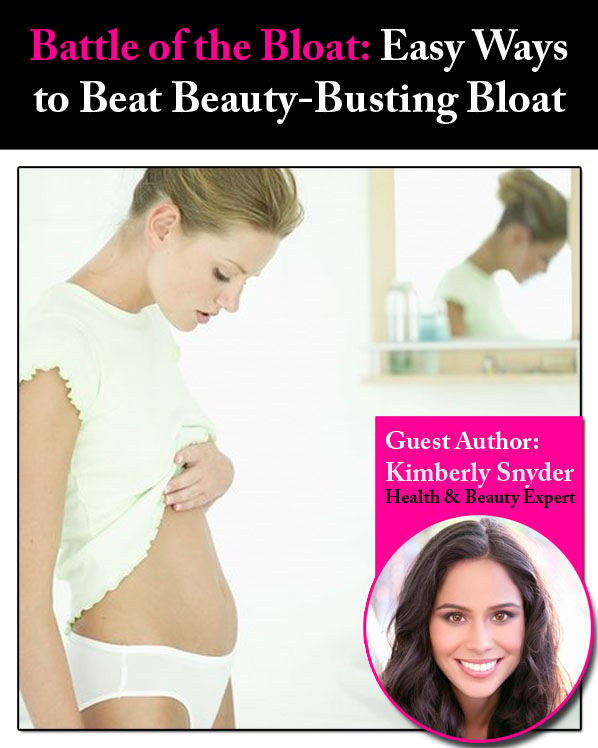 Battle of the Bloat: Easy Ways to Beat Beauty-Busting Bloat post image