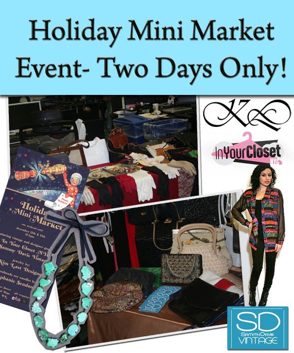 Holiday Mini Market Event- Two Days Only! post image