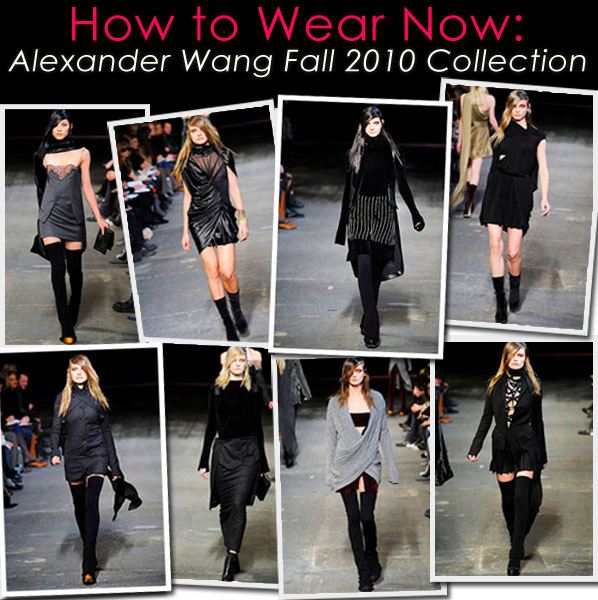 How to Wear Now: Alexander Wang Fall 2010 RTW Collection post image