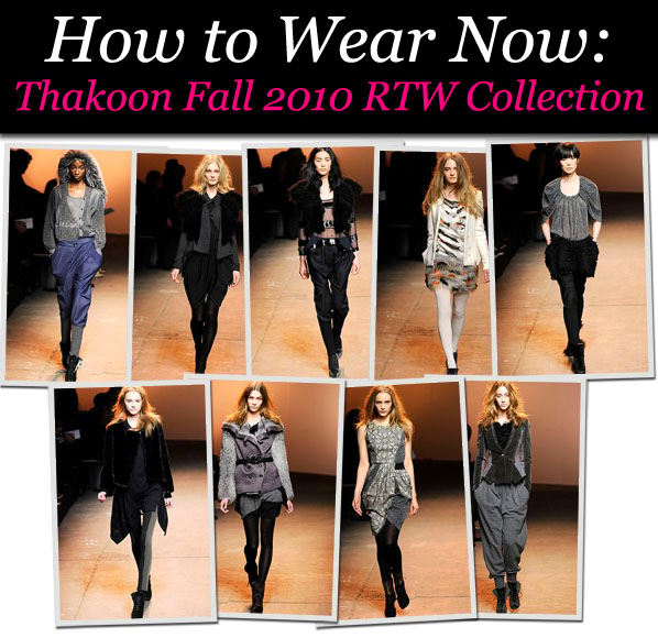 How to Wear Now: Thakoon Fall 2010 RTW Collection post image