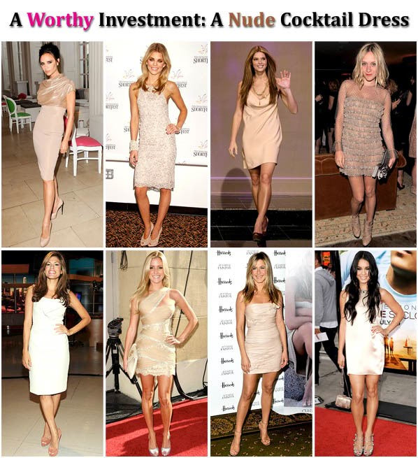 A Worthy Investment: A Nude Cocktail Dress post image