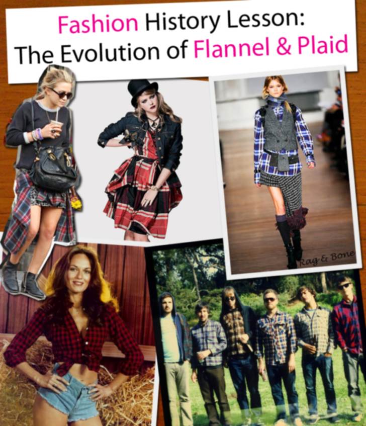 Fashion History Lesson: The Evolution of Flannel & Plaid post image