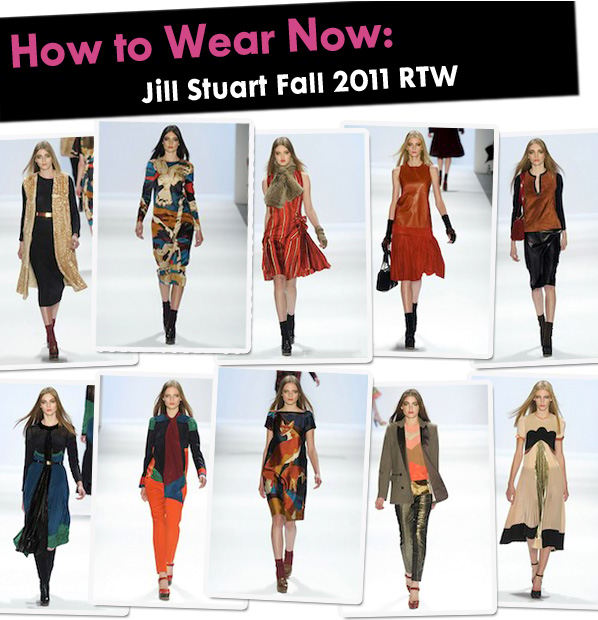 How to Wear Now: Jill Stuart Fall 2011 RTW post image