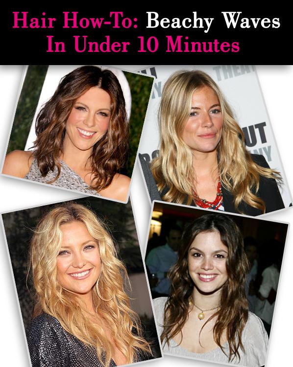 Hair How-To: Beachy Waves in Under 10 Minutes post image