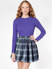 American Apparel plaid skirt