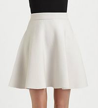 rebecca taylor knit flared skirt