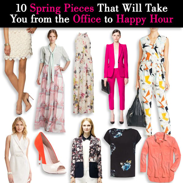 10 Spring Pieces That Will Take You from the Office to Happy Hour post image