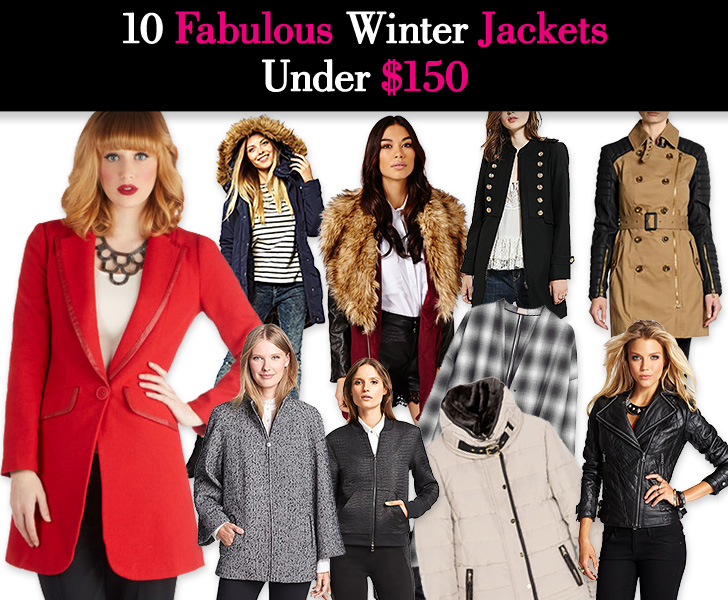 10 Fabulous Winter Jackets Under $150 post image