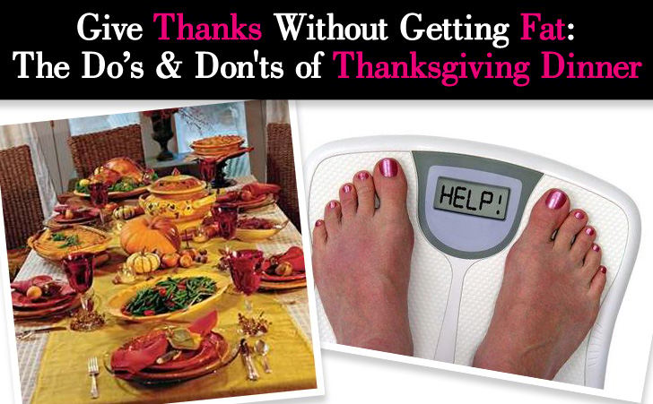 Give Thanks Without Getting Fat: The Do’s & Don’ts of Thanksgiving Dinner post image
