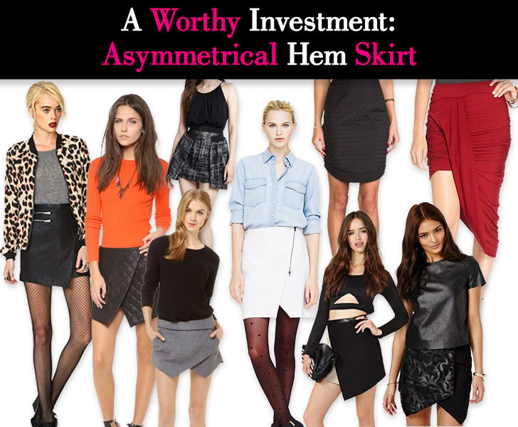 A Worthy Investment: Asymmetrical Hem Skirt post image