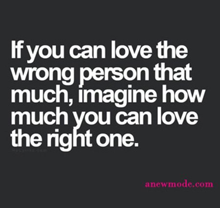 love wrong person quote