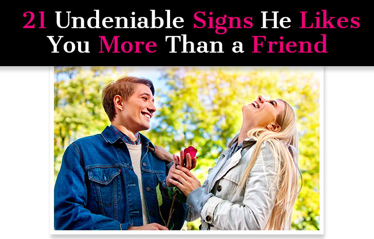 21 Undeniable Signs He Likes You More Than a Friend post image